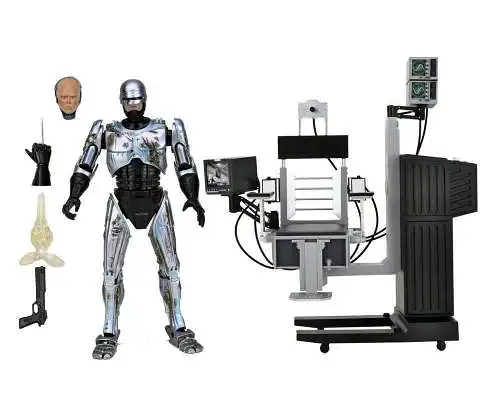 Neca RoboCop  Ultimate Battle Damaged RoboCop with Chair 18 cm OAG
