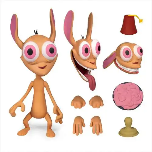 Ren & Stimpy Deluxe  Ren   Actionfigur 18 cm Super7 OBQ