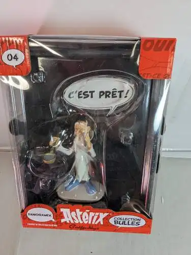 Asterix & OBELIX  Miraculix  Sprechblase "C'est Prêt!"  2. Edit. PLASTOY