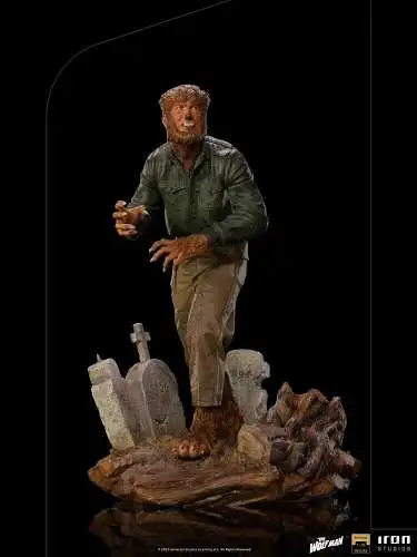 Universal Monsters  The Wolf Man Deluxe  Art Scale Statue 1/10 21 cm Iron Studio