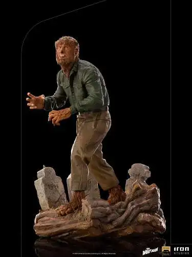 Universal Monsters  The Wolf Man Deluxe  Art Scale Statue 1/10 21 cm Iron Studio