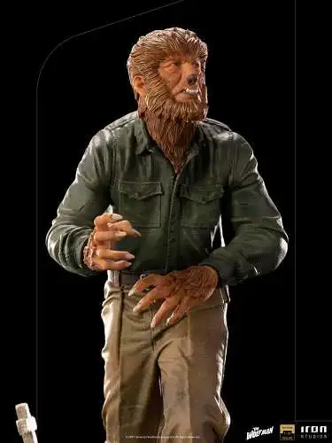 Universal Monsters  The Wolf Man Deluxe  Art Scale Statue 1/10 21 cm Iron Studio