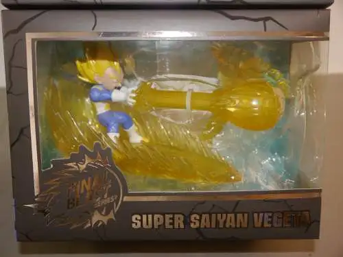 DRAGON BALL  Final Blast Super Saiyan Trunks + Vegeta  9cm  Bandai (F29)