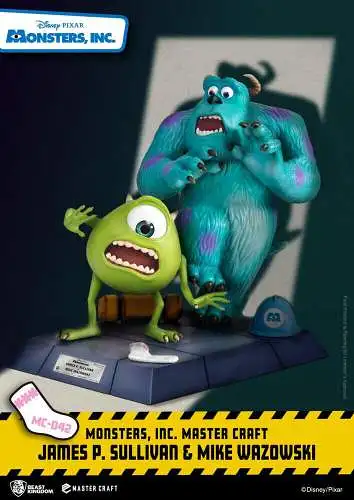Monster AG Master Craft Statue James P. Sullivan & Mike Wazowski  Beast Kingdom
