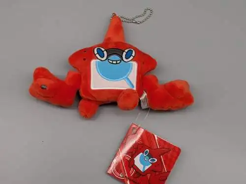 Pikachu Pokemon Mascot Rotom-Dex  2016 Plüsch ca .12cm Pokemon Center  K3