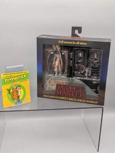 NECA PUPPET MASTER TOULON’S PUPPET CASE & LEECH WOMAN    1B
