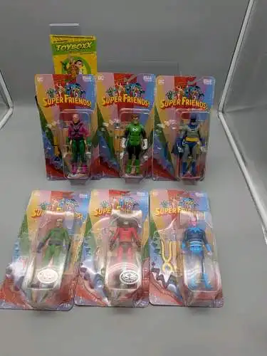 DC Retro 6 Figuren  Wave 12 Batman Green Lantern Riddler Lex Luthor McFarlane 2J