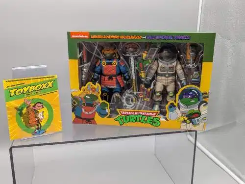 Neca Teenage Mutant Ninja Turtles (Cartoon) Space Adventure & Samurai Turtles 1E