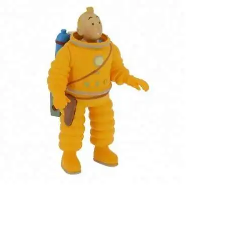 TIM & STRUPPI Tintin Tim Struppi Haddock Astronauten Set  PVC   MOULINSART
