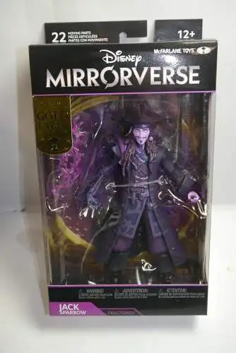 Disney Mirrorverse Jack Sparrow Fractured Gold Label Series 18 cm  McFarlane OAD