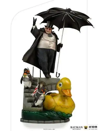 Batmans Rückkehr Deluxe Art  Penguin ScaleStatue 1/10 Iron Studio KAA