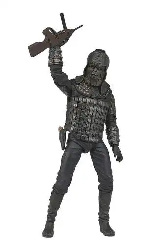 NECA Planet of the Apes Legacy Series 4er Set  Dr. Zaius Ursus Gorilla Zira  2B