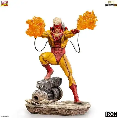 Marvel Comics BDS Art  Pyro 19 cm Iron Studio LAD#