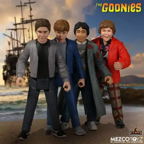 Die Goonies 5 Points  5 Figuren  Mouth Mikey Chunk Data Sloth 9 cm  MEZCO 1A
