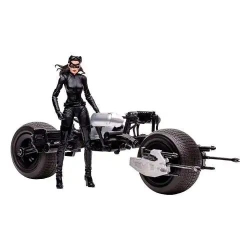 DC Multiverse Batpod with Catwoman  The Dark Knight Rises  McFarlane 1I