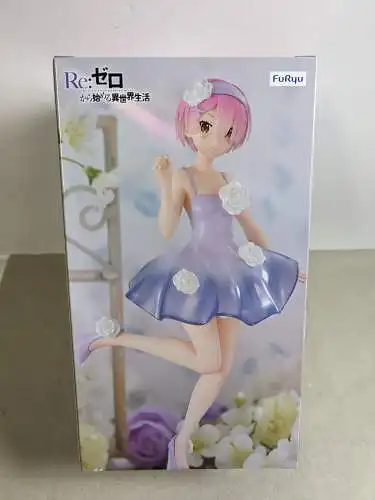 Furyu Re:Zero Trio-Try-iT Bunnies  Ram Flower Dress 21 cm  OBH