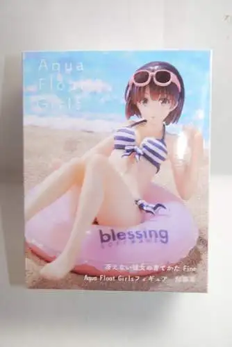 Taito Saekano Aqua Float Grirls Megumi Kato 13 cm OBJ