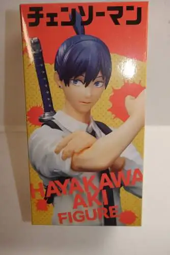 Taito Chainsaw Man  Statue Aki Hayakawa 23 cm  OAB