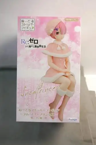 Furyu Re:Zero Noodle Stopper  Ram Snow Princess PVC Statue 14 cm KBT