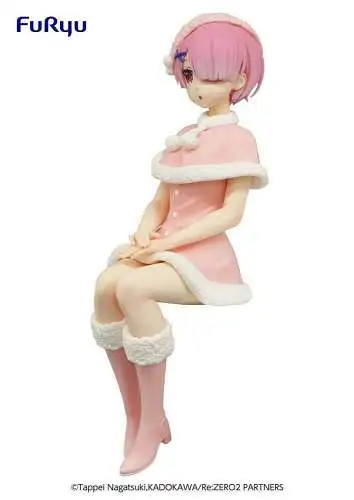 Furyu Re:Zero Noodle Stopper  Ram Snow Princess PVC Statue 14 cm KBT