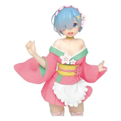 Taito Re:Zero Precious Rem Original Sakura Image Ver. Renewal  PVC Statue  OAD