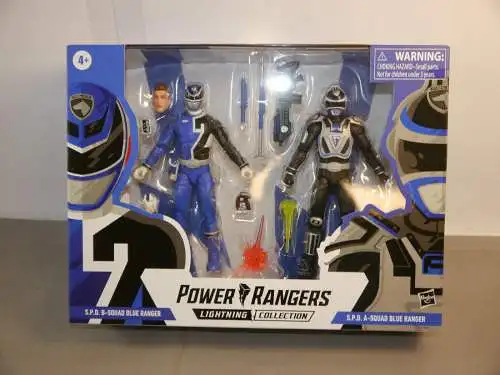 Power Rangers  Lightning Collectio S.P.D. B-Squad Blue Ranger vs. S.P.D. A (KB)R