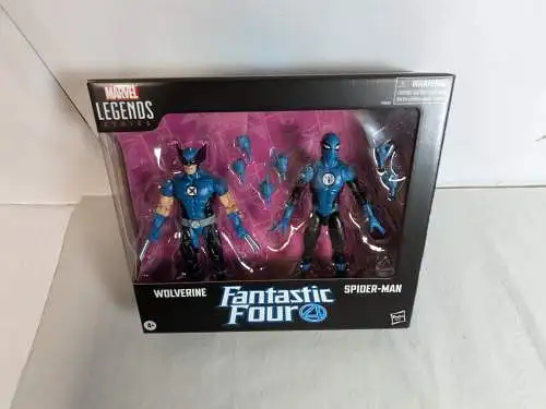 Marvel Legends Fantastic Four Wolverine & Spider-Man 15 cm   Hasbro 1B