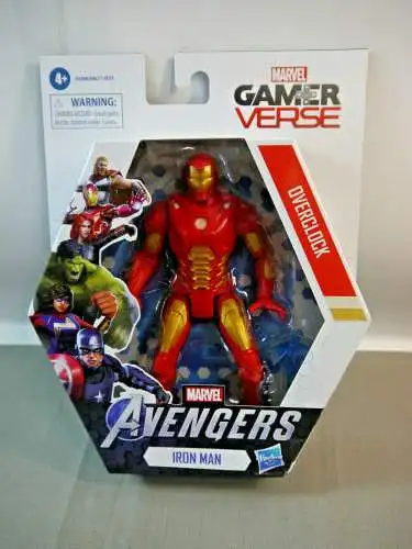Marvel Avengers Gameverse Iron Man Overclock  15cm  Hasbro KBJ