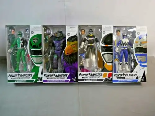 Power Rangers Lightning Lost Galaxy Space Black S.P.D. Green Tenga Warrior KBB#
