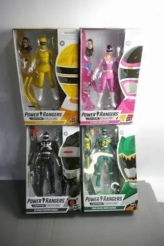 Power Rangers Lightning Collection 4 X  Pink Ranger Green Yellow Phantom   KAN