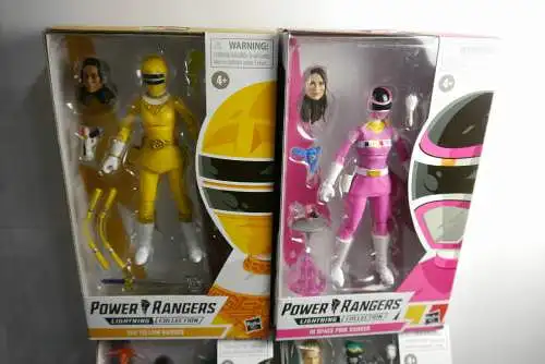 Power Rangers Lightning Collection 4 X  Pink Ranger Green Yellow Phantom   KAN