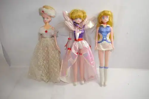 Cutie Honey  3 x Doll 1997 Flash Kisaragi Pose Review Ballerina Manga Anime  F19