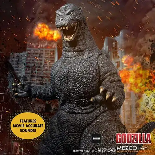 Godzilla 46cm mit Sound und Leuchtfunktion Ultimate Godzilla   MEZCO