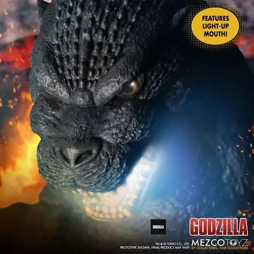 Godzilla 46cm mit Sound und Leuchtfunktion Ultimate Godzilla   MEZCO