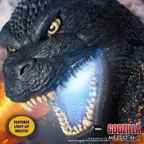 Godzilla 46cm mit Sound und Leuchtfunktion Ultimate Godzilla   MEZCO