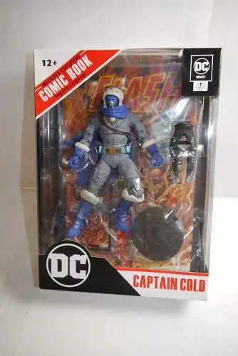 DC Direct Page Puncher  Captain Cold + Comic  Flash Comic  McFarlane OAA