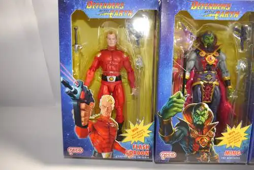 Neca Defenders of the Earth Flash Gordon Ming the Merciless Phantom OBN