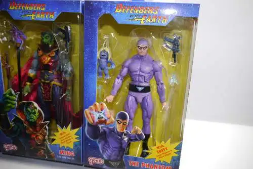 Neca Defenders of the Earth Flash Gordon Ming the Merciless Phantom OBN