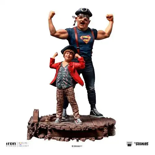 The Goonies Art Scale  Sloth and Chunk Statue 1/10 23 cm  Iron Studio