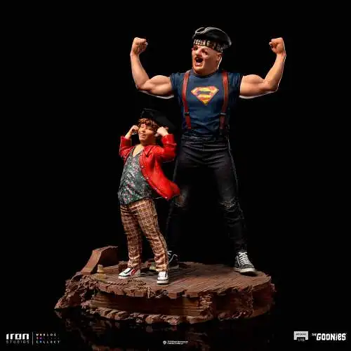 The Goonies Art Scale  Sloth and Chunk Statue 1/10 23 cm  Iron Studio
