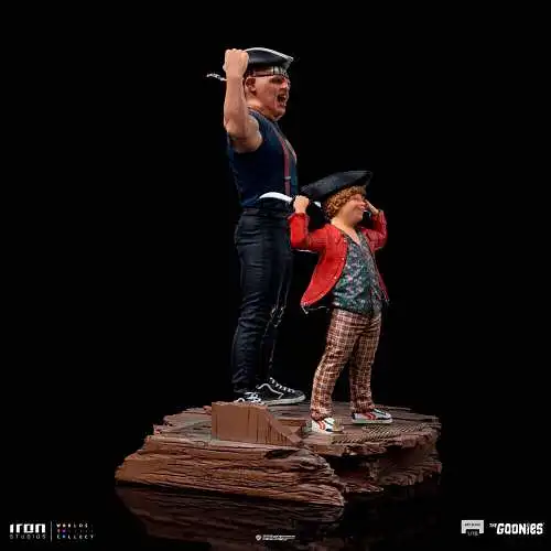 The Goonies Art Scale  Sloth and Chunk Statue 1/10 23 cm  Iron Studio
