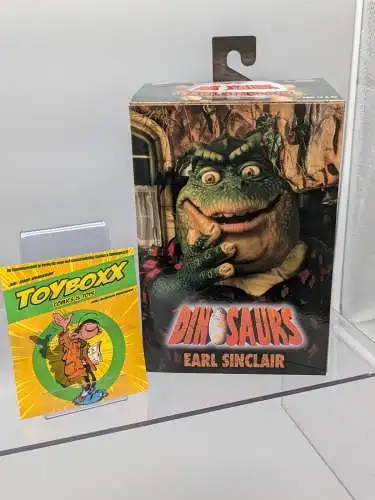 NECA Dinosaurs Ultimate Earl Sinclair 18 cm  Actionfigur  18 cm  2B