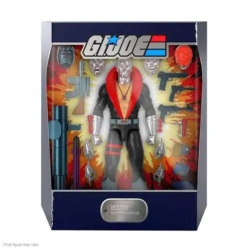 G.I. Joe Ultimates Destro  Actionfigur 18 cm   Super7 OBF