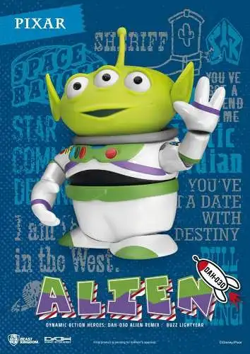 Toy Story Dynamic 8ction Heroes Alien Remix Buzz LightyearBeast Kingdom KAL