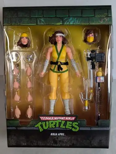 Teenage Mutant Ninja Turtles Ninja April 18 cm  Ultimates Actionfigur Super7 1C