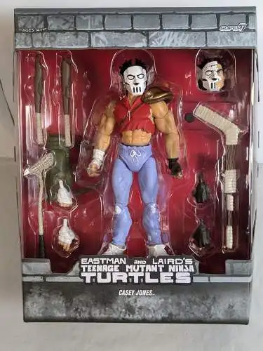 Teenage Mutant Ninja Turtles Casey Jones (Mirage) 18 cmUltimates   Super7 1C