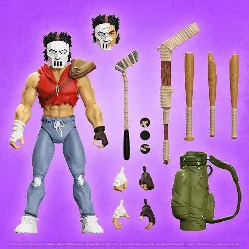 Teenage Mutant Ninja Turtles Casey Jones (Mirage) 18 cmUltimates   Super7 1C