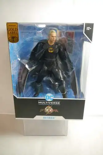 DC The Flash Movie Batman Multiverse Unmasked (Gold Label) 30 cm   McFarlane OBQ