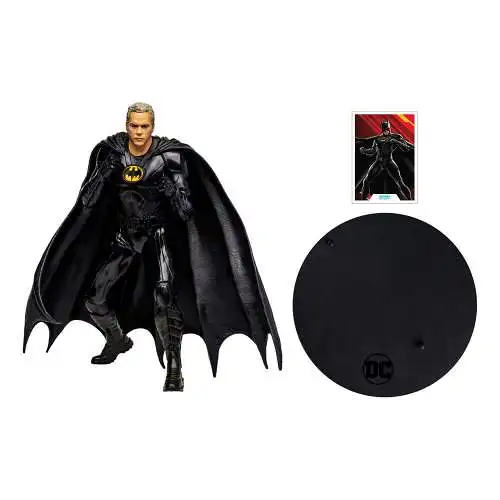 DC The Flash Movie Batman Multiverse Unmasked (Gold Label) 30 cm   McFarlane OBQ