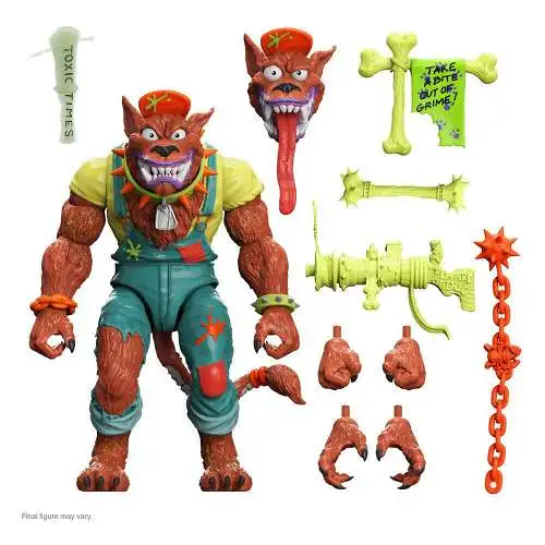 Toxic Crusaders Ultimates  Junkyard 18 cm Actionfigur  Super7 OBQ